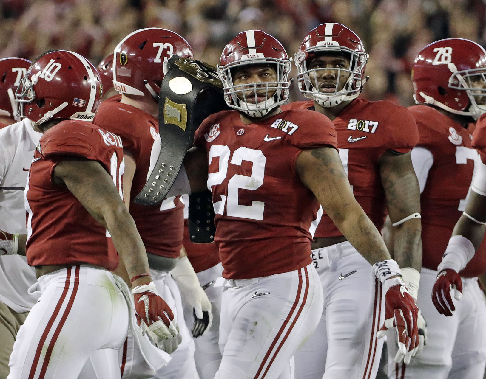 Alabama's ball-out belt